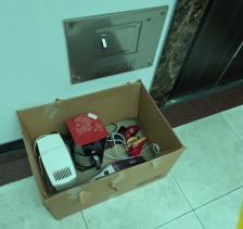 오래된 가전제품 속시원하게 배출했어요