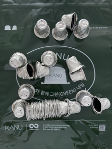 커피 캡슐 모으고 있습니다