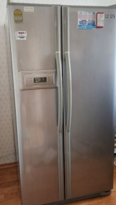 양문형냉장고 이사로 수거 부탁드렸어요.