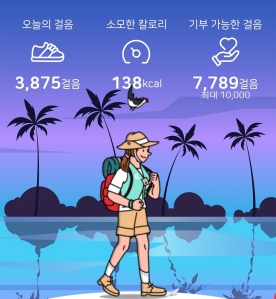 오늘의 걷기 인증