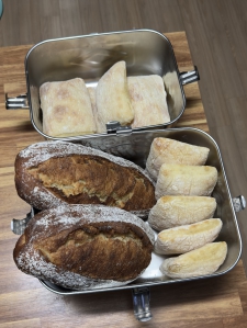 빵포장 용기내기