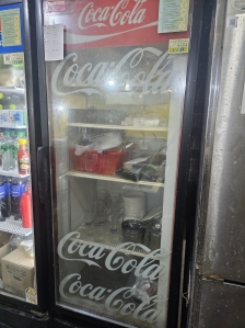 쇼케이스 냉장고 배출