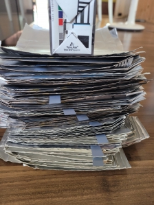 8월의 종이팩 모으기