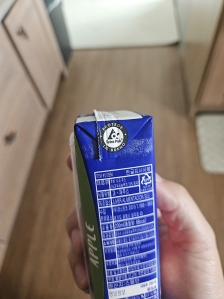 사과주스 팩도 태트라팩