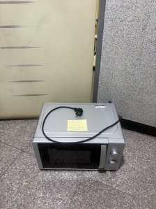 전자렌지 수거 완료!!