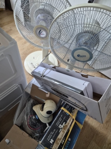 선풍기외~짐이었던 가전정리하니 속이후련~^^