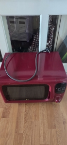 전자레인지 수거 완료