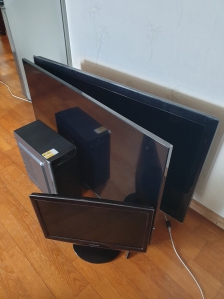 폐가전 정리하니 후련합니다