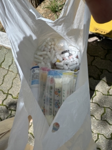 폐의약품 수거 완료