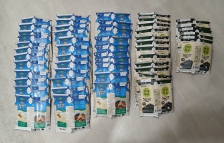 9월 종이팩 모아봤습니다^^