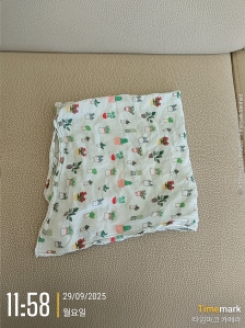 개인 손수건 갖고 다녀요