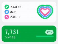 오늘도 잘~ 걸었다!