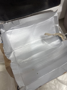 학교에서 두유 먹고나서 무조건 집에 들고가서 깨끗하게!