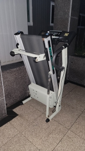 런닝머신 폐전자 배출사진  인증