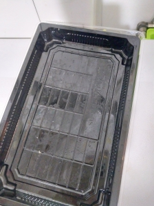 배달용기 설겆이