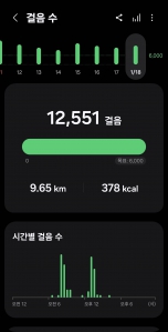 2026년 1월 18일 건강 걷기