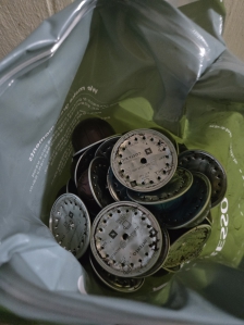 커피 컵슐 모으기