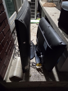 가전수거 4개 시원합니다 ~