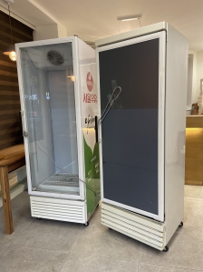 음료냉장고 수거 감사드려요 추운 날씨에 고생 많으셨어요