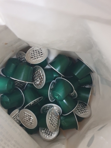 커피캡슐 모으기!