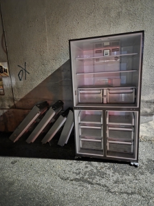 양문형냉장고배출