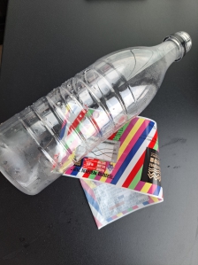 투명페트병 라벨제거하기