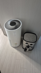 에어프라이어와 공기청정기 수거 요청