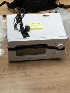 전자레인지 배출