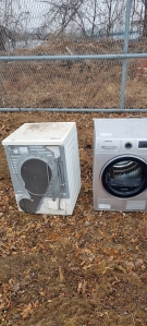 건조기 배출 수거요청