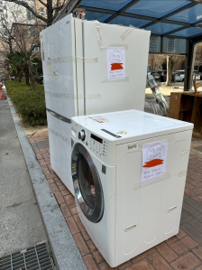 자원순환활동(폐가전수거)에 참여 인증 완료