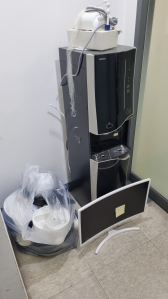 폐가전 배출했습니다