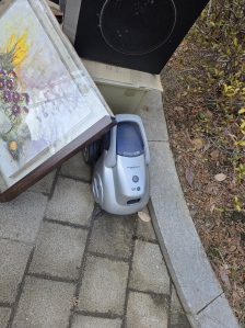 폐가전 모아 내놓기