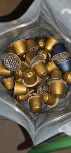 커피캡슐 모으도 있네요