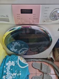 세탁기 폐가전제품 배출합니다