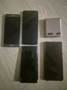 폐휴대폰 처음 보내봐요..