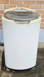 세탁기 배출