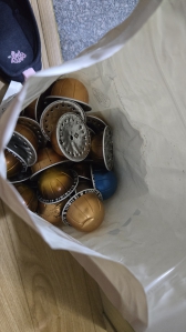 캡술 모으고~~ 우체국가요~